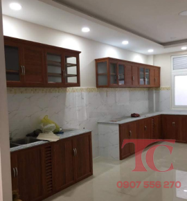 Tủ nhôm kính 019