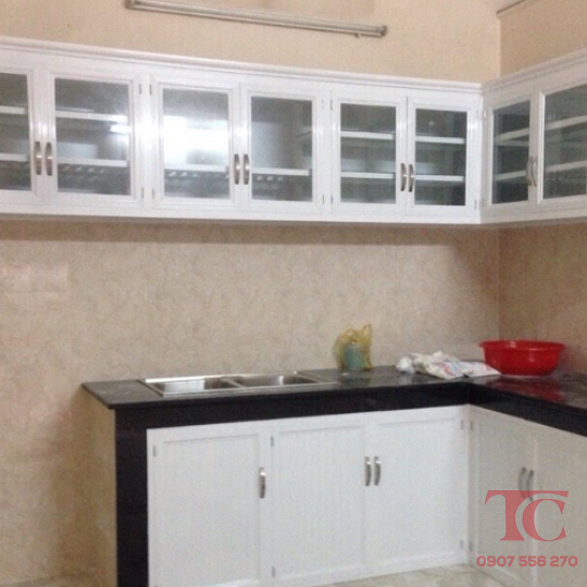 Tủ nhôm trắng cao cấp